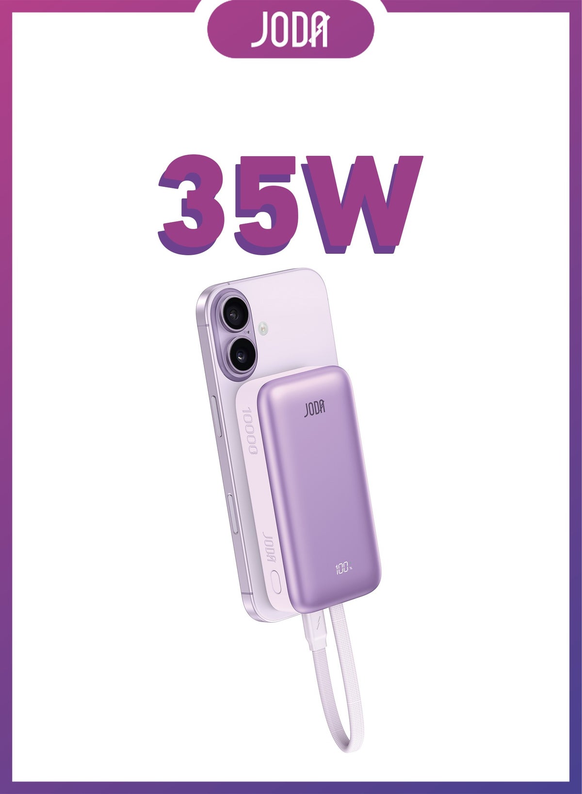 joda Joda Magtack 10 Pd Power Bank 35W ZEB48C0A415405BF88C08Z